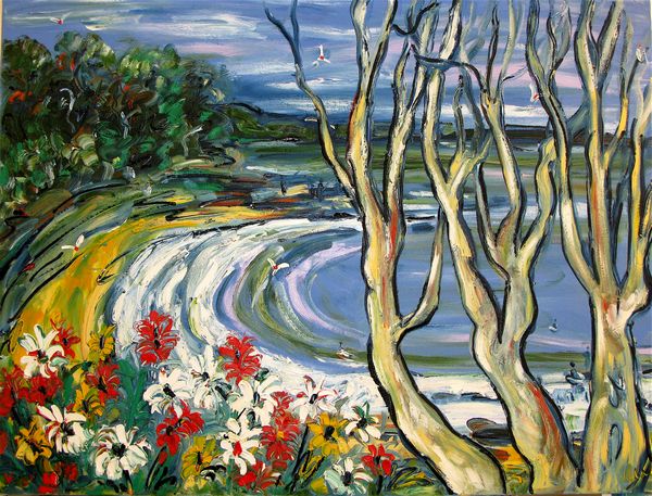 View Through Trees 1.2m x 1m