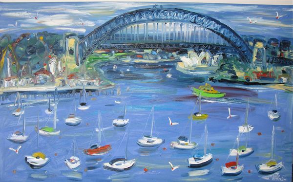 Lavender Bay 55cm x 90cm
