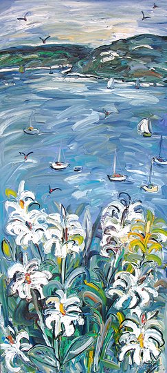 Floral Pittwater Vista 1.8m x 80cm