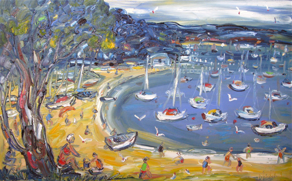 Clareville Beach 90cm x 55cm